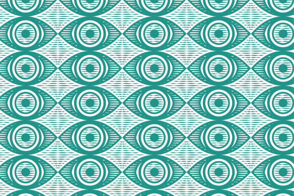 A Craft-Business Review of Eye Tourqei Green Patterb Wave Line Graphics