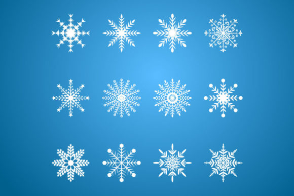A Designer's Review of Christmas Snowflake Vector Graphics