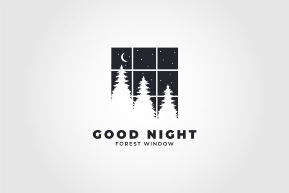 A Minimalist Window Embroidery Logo for Modern Crafting