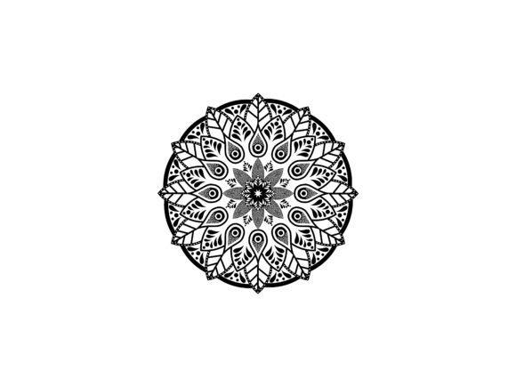 A Versatile Circular Mandala for Graphics and Logos