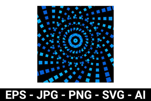 Blue Shades Abstract Tile Seamless: A Graphics Asset for Modern Backgrounds