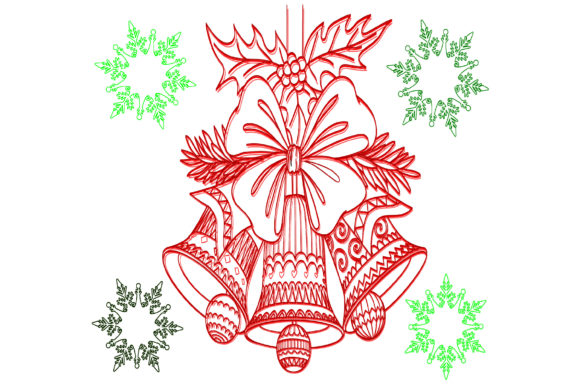 Crafting Festive Products with a Vibrant Christmas Mandala Graphic