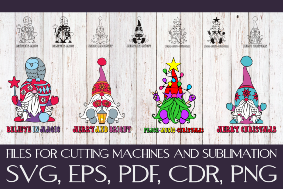 Crafting Seasonal Magic with Christmas Gnomes Graphics