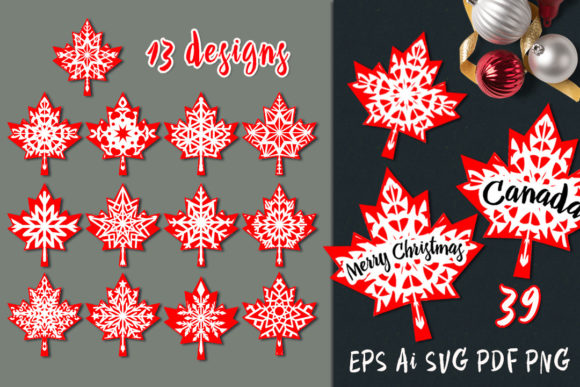 Evaluating the Christmas Maple Leaf Embroidery Design