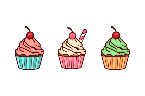 Ice Cream Logo Graphics for Commercial Creative Products