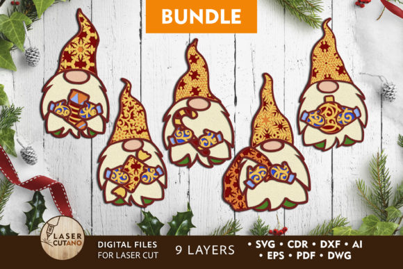 Reviewing a Gnomes Christmas SVG Bundle for Client Projects