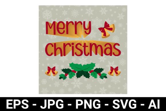Simple Merry Christmas Greetings Graphics for Your Local Brand