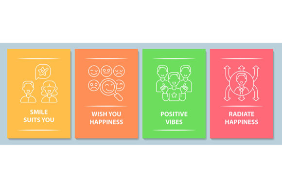 Testing Happy Postcard Graphics for Selling Online