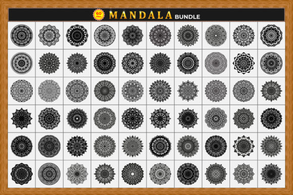 Unlocking Crafting Potential with the 60 Mandala SVG Bundle