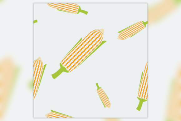 Using Corn Graphics & Patterns for Thanksgiving Branding